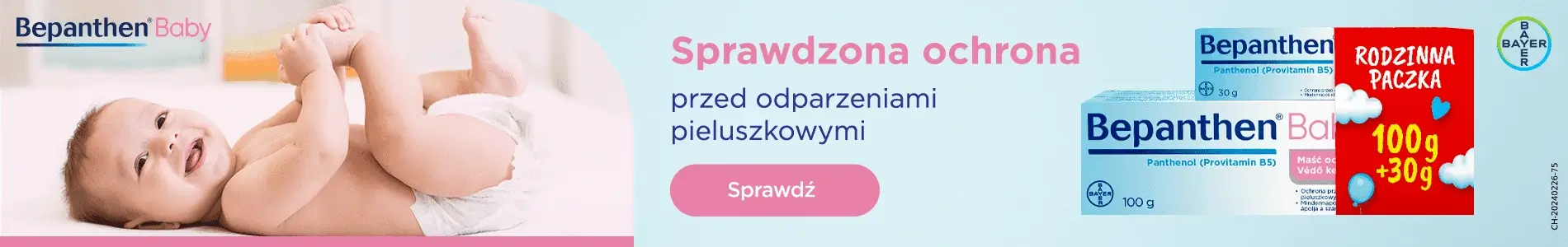 bepanthen baby 100g + 30g